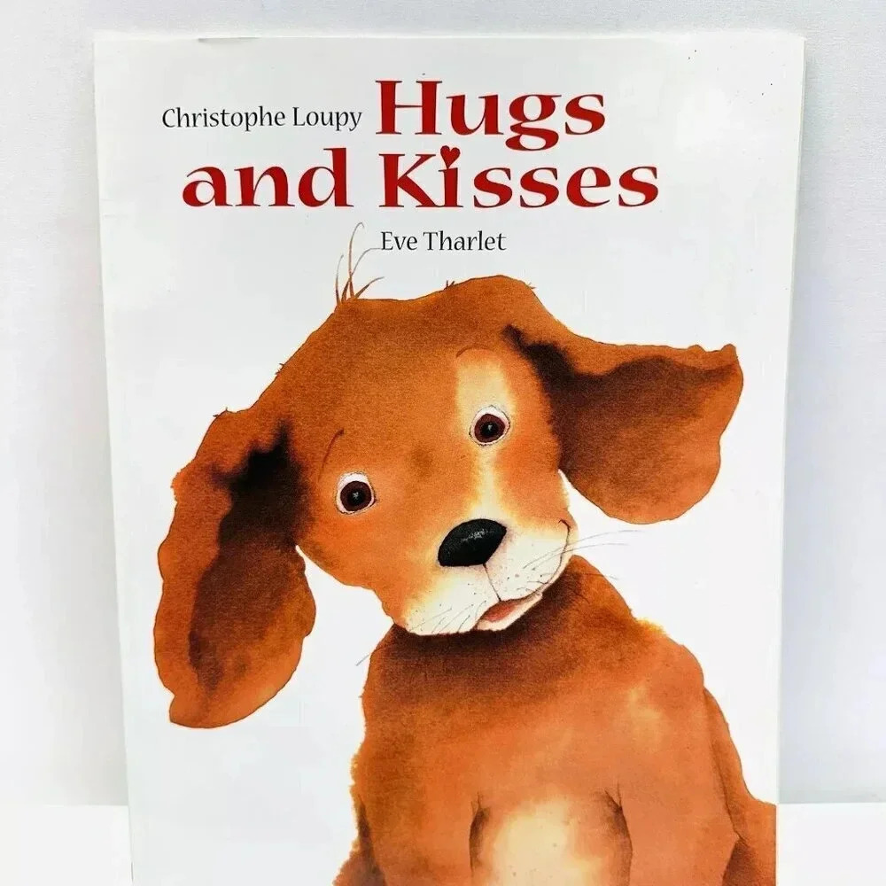HUGS AND KISSES Picture Book by Christopher Loupy Paperback Brand New